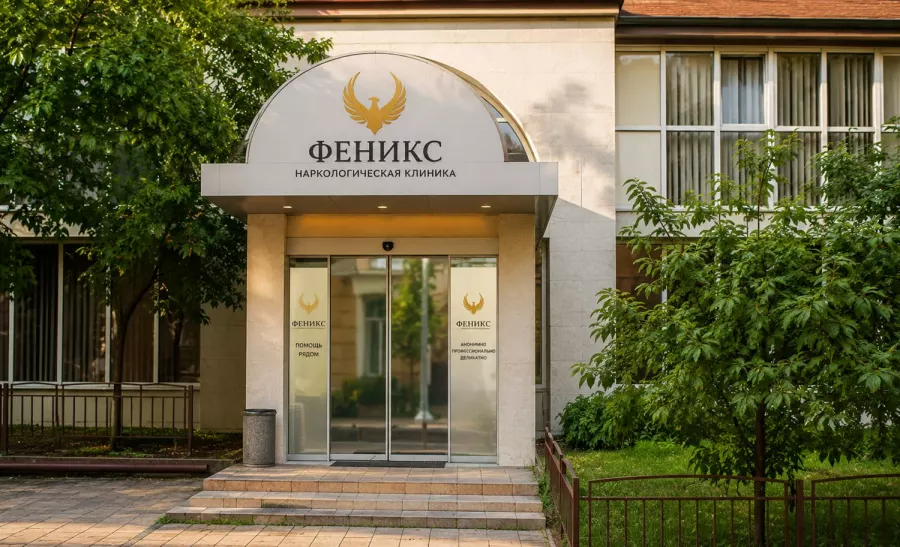Вход в наркологическую клинику «Феникс» в Николаевске-на-Амуре